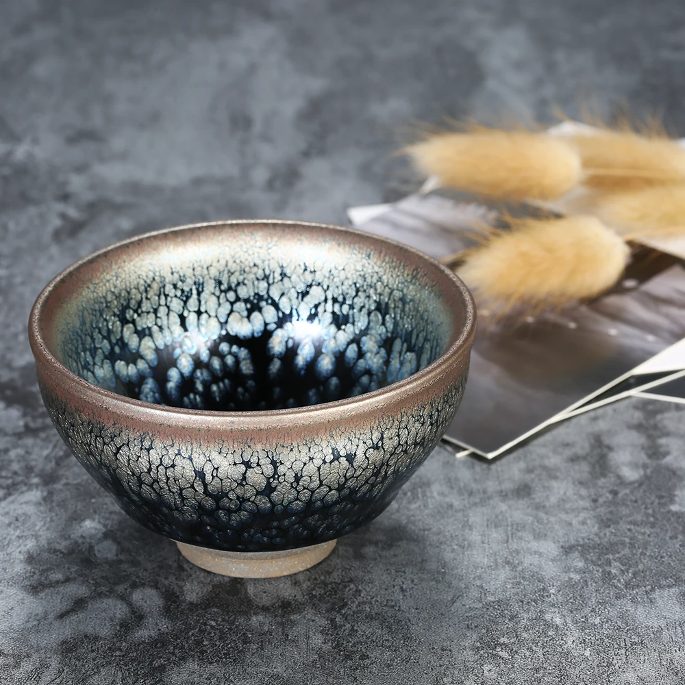 Традиционная китайская чаша для чая Jianzhan мини искусства КИТАЙСКИЕ чашки чайной