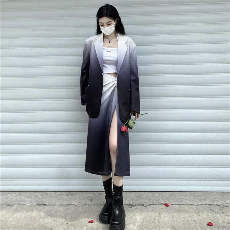 

Early Autumn Suit Female High-Quality Temperament Two-Piece Suit Kостюм Tройка Tute E Tute Kорейская Oдежда Calça Cargo Feminina