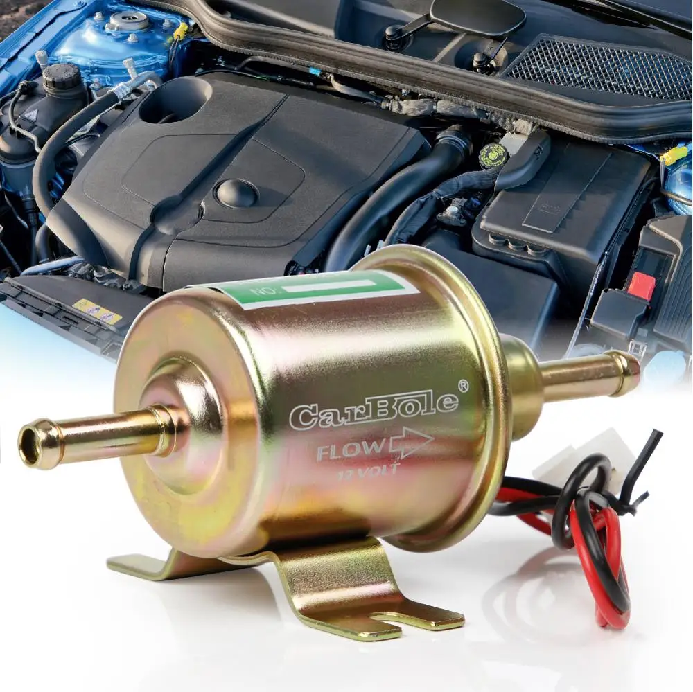 CarBole 12V Универсальный Автомобильный Электрический топливный насос HEP 02A 4 7PSI