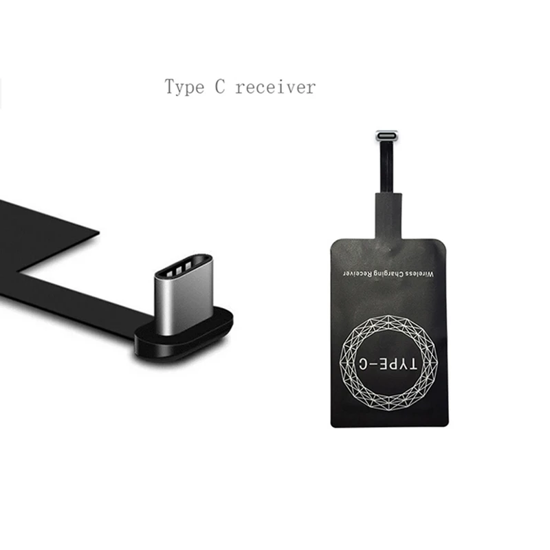 Адаптер модуля приемника беспроводного зарядного устройства Micro Usb Type C для Samsung