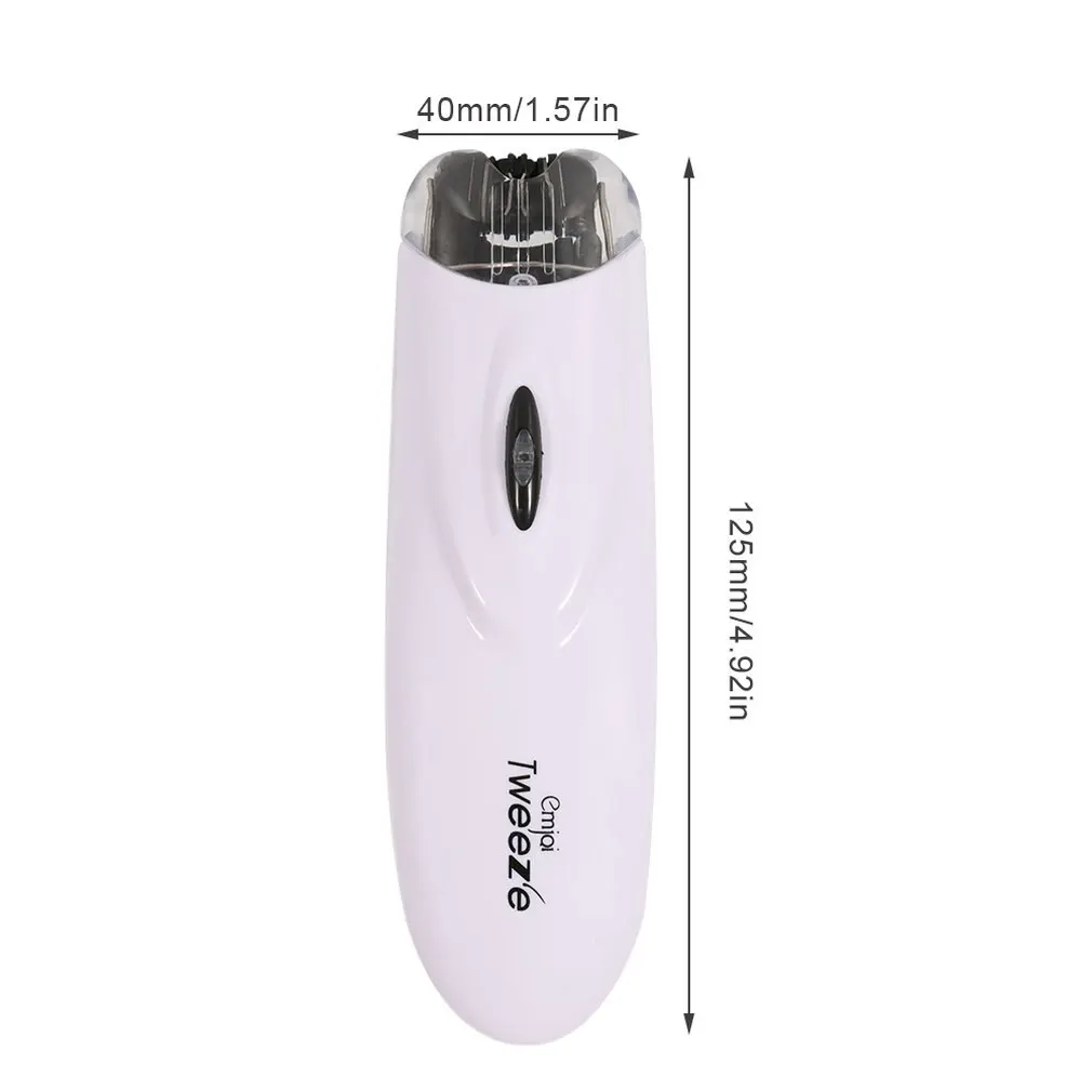 

Portable Electric Pull Tweeze Device Women Hair Removal Epilator ABS Facial Trimmer Depilation For Female Beauty