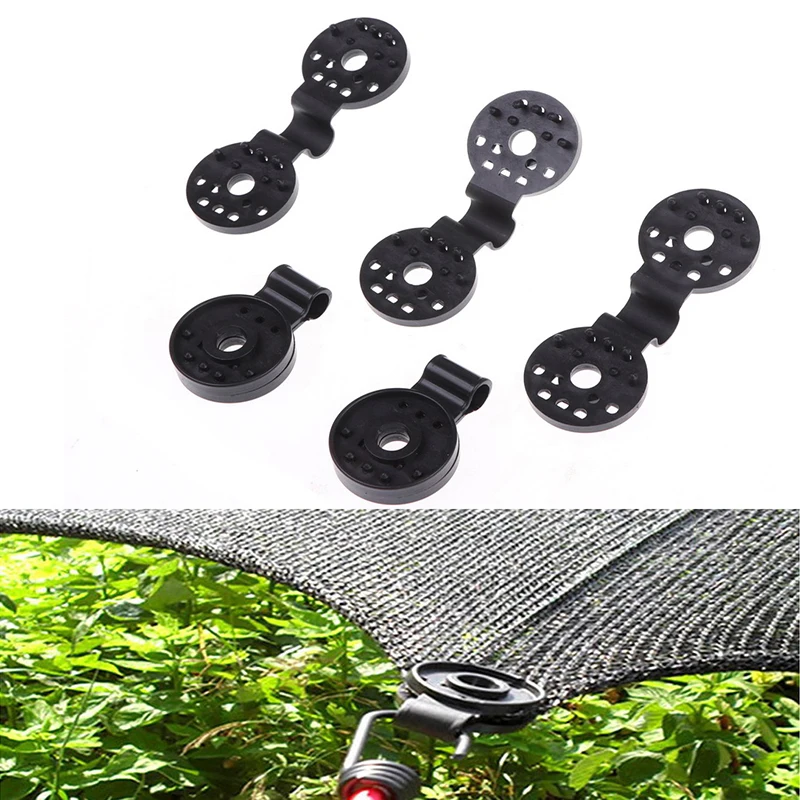 5pcs-Pack парниковая пленка зажим для борьбы с вредителями чистая теневые паруса