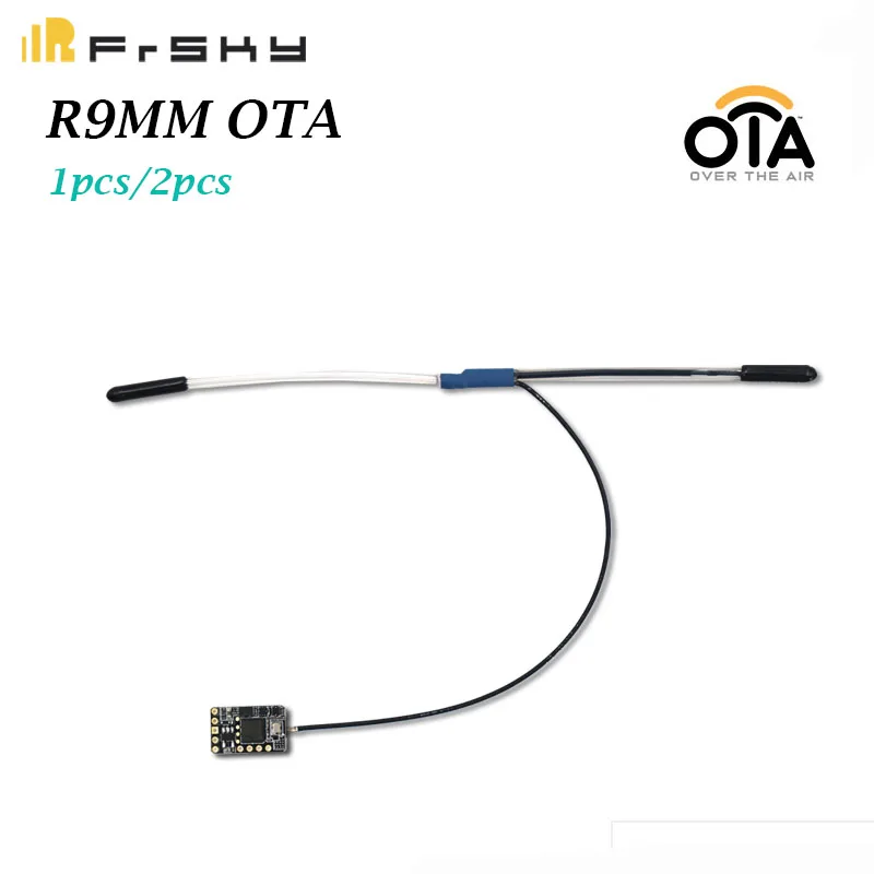 Оригинальный FrSky R9mm ota с T антенной R9 mm OTA приемник 915 МГц большой диапазон S. Порт