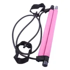 Домашний ралли-бар для йоги, эластичная веревка, Портативный пилатес, фитнес-бар, Многофункциональный Эспандер для груди, оборудование для прочности рук