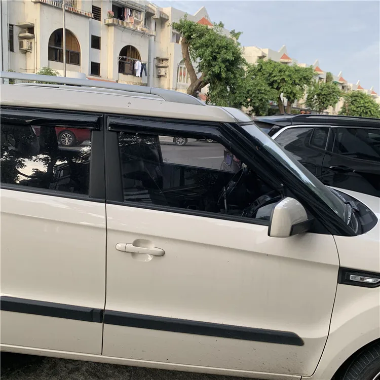 Пластиковый козырек на окно для kia soul дефлектор от солнца и дождя автомобильные