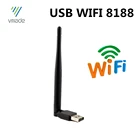 Новый WIFI USB адаптер 150 Мбитс USB 2,0 WiFi беспроводная сетевая карта 802,11 Bgn LAN адаптер с поворотная антенна wifi приемник