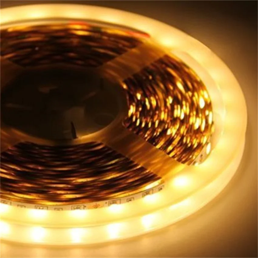 Бесплатная доставка 5 м/рулон 5630SMD WW NW CW цветная двойная FPC плата 12 В/24 В золотой