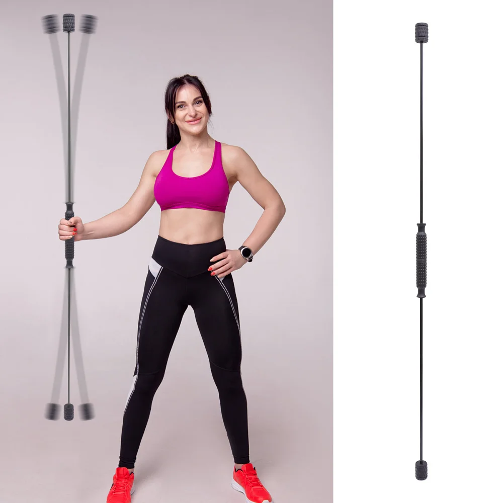 

1pc Detachable Training Rod Handheld Fitness Stick Vibrating Exercise Stick