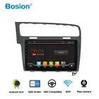 Автомобильный DVD-плеер Bosion, 2din, 10,1 дюйма, Android 10, для Volkswagen GOLF 7, 2013, 2014, 2015, 2016, с навигацией, автомобильная стереосистема, аудио, GPS, радио