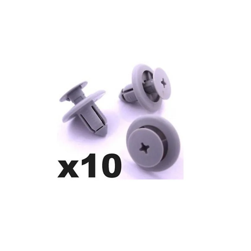 

10x 8mm Wheel Arch Lining Clips for Honda Mazda Toyota