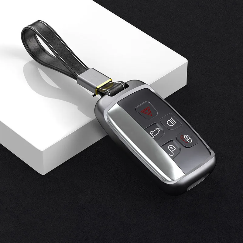 

Aluminium Alloy Car Key Case Cover for Land Rover JAGUAR XJ XJL XEL XE Auto Key Protect Accessories Key Shell Protection