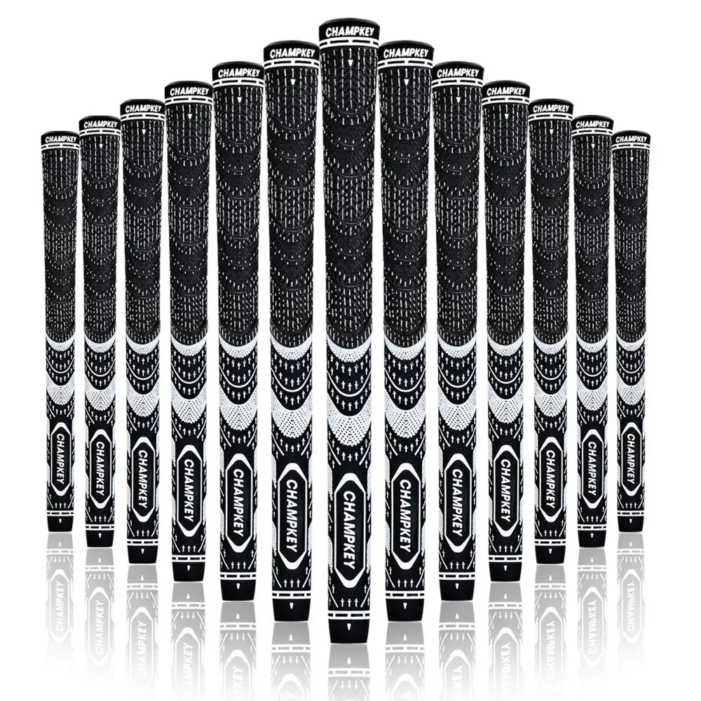 Новинка 13 шт. разнообразные блестящие захваты для ключа гольфа 6 цветов шампань MCS