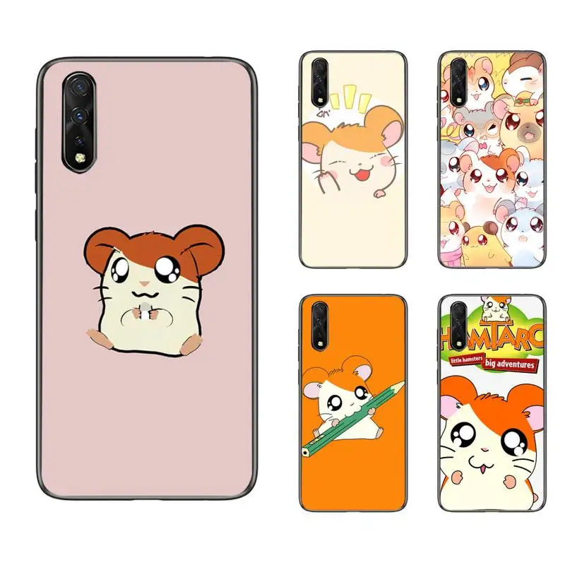 

Hamtaro Cute Hamster Mouse Phone Case For Redmi 4X 5plus 6 7 8A 9 Note 4 8 T 9 10 pro Cover Fundas Coque