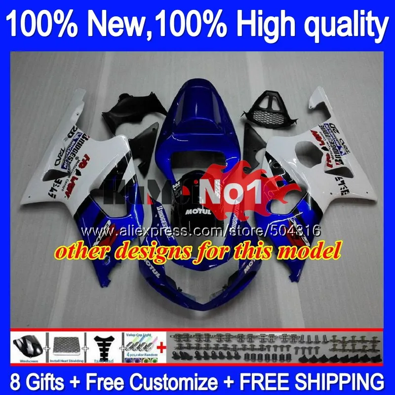 Корпус для SUZUKI GSX-R1000 GSXR1000 1000CC 2000 2001 2002 белый черный 19MC72 GSXR-1000 K2 GSX R1000 GSXR 1000 00 01 02