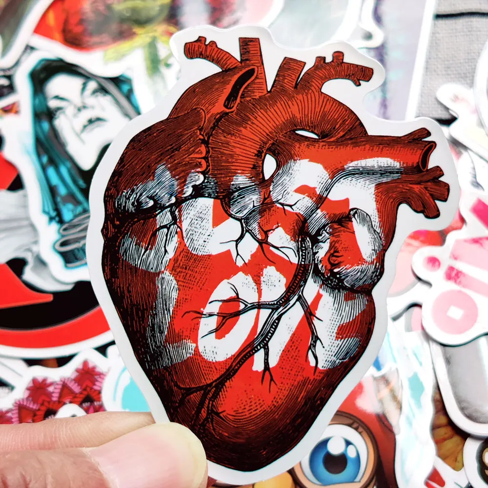 100 шт./пакет классические модные милые Мультяшные граффити наклейки для