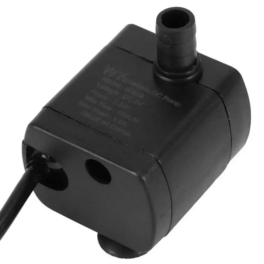 Пластиковый жесткий 5V Гидропоника Крытый миниатюрный фонтан пейзаж водяной