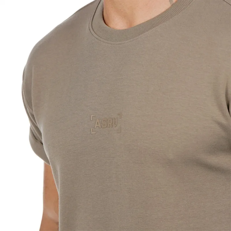 Новинка Мужская футболка для спортзала тренировочная уличная одежда фитнеса и