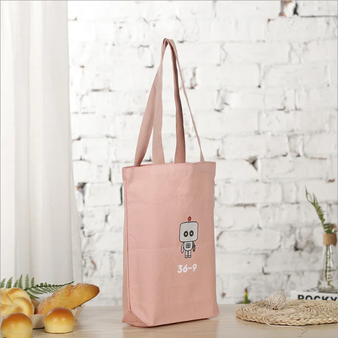 

The New robot cartoon pattern Women Shopping Bag Fashion Foldable Reusable Tote Folding Convenient Large-capacity Storage Bags
