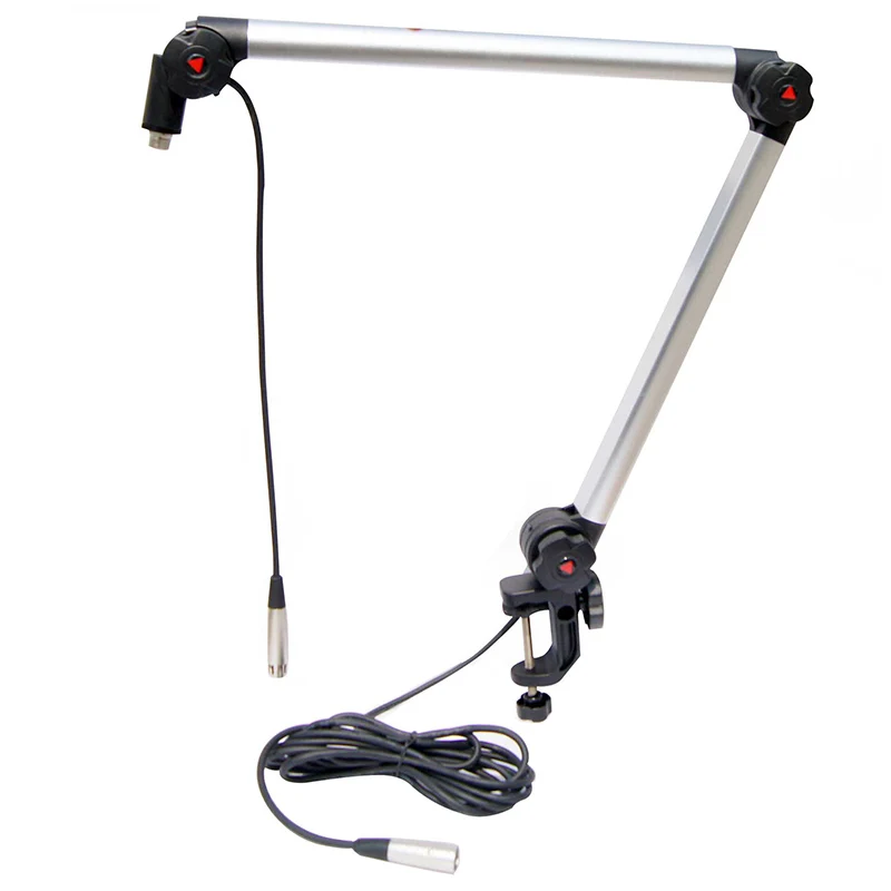 

Alctron MA614 Microphone stand luxury professional broadcast outrigger bracket gimbals Suspension Boom Scissor Arm Stand Holder