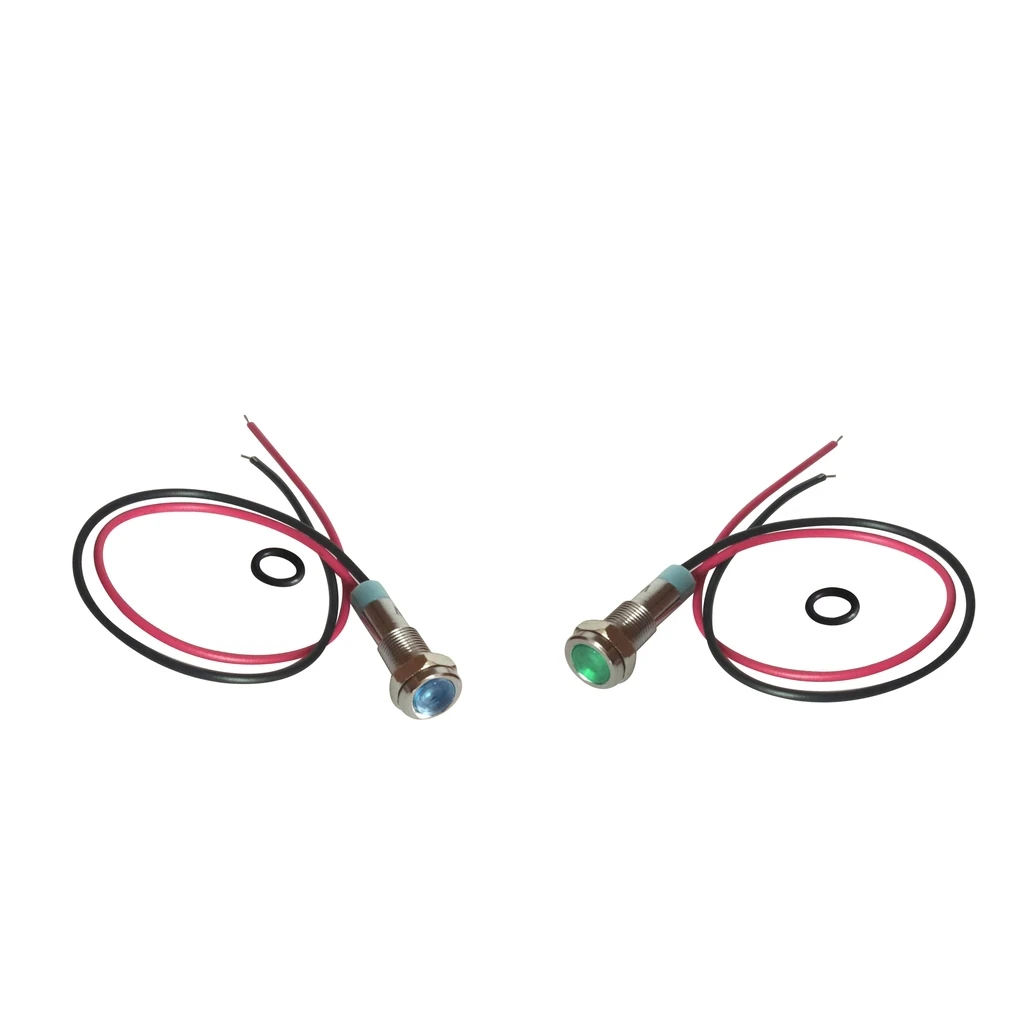 Металлический Предварительно проводной светодиодный металлический индикатор