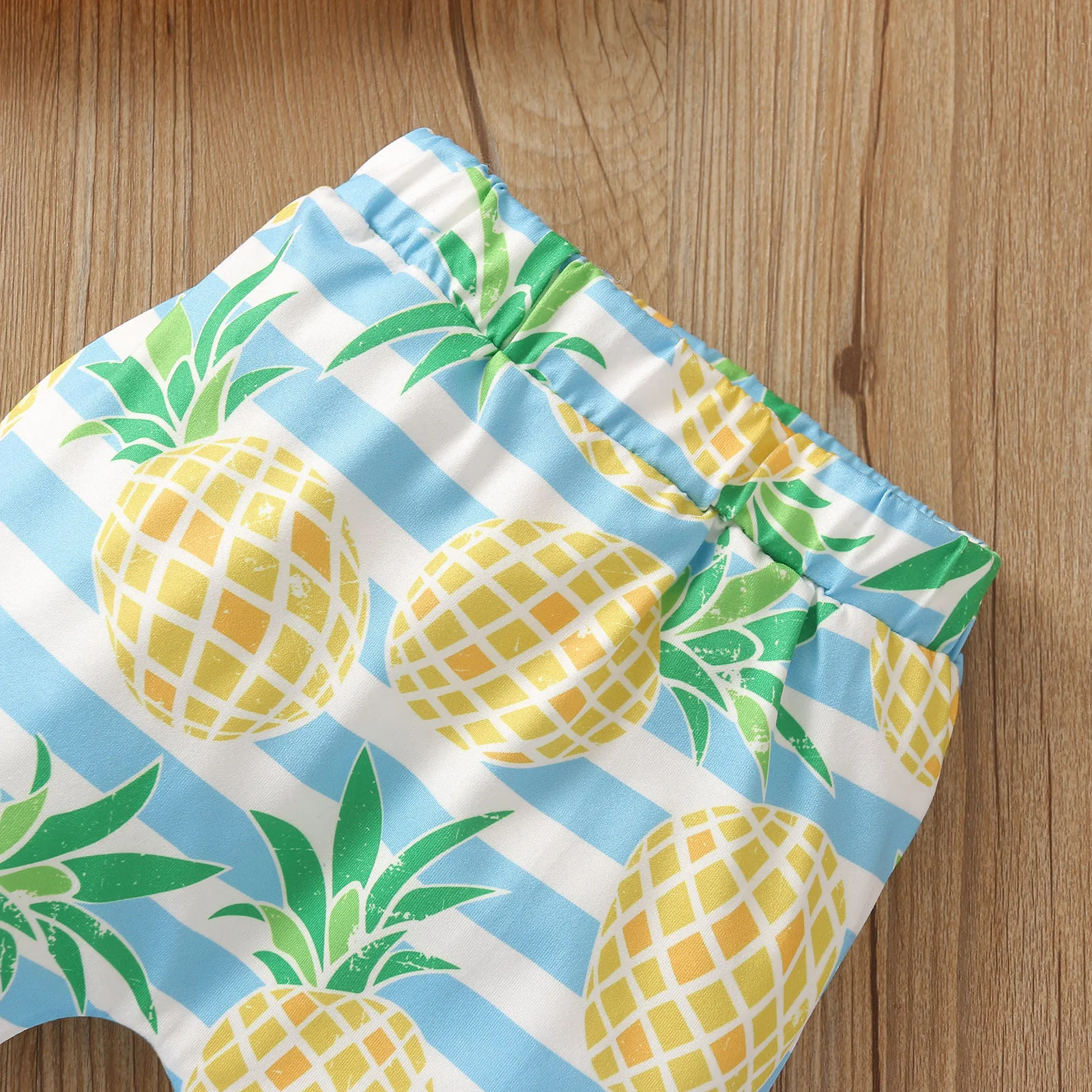 

2021 New Newborn Infant Baby Sleeveless Solid Color Ribbed Vest Tops+floral Pants Set Fashion Baby Clothes