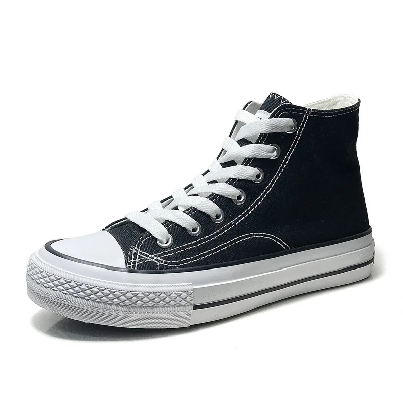 

2019 Autumn New Women Canvas Shoes Trend Platform Shoes Comfortable Breathable High Quality Thick Bottom Vulcanized Shoes Women