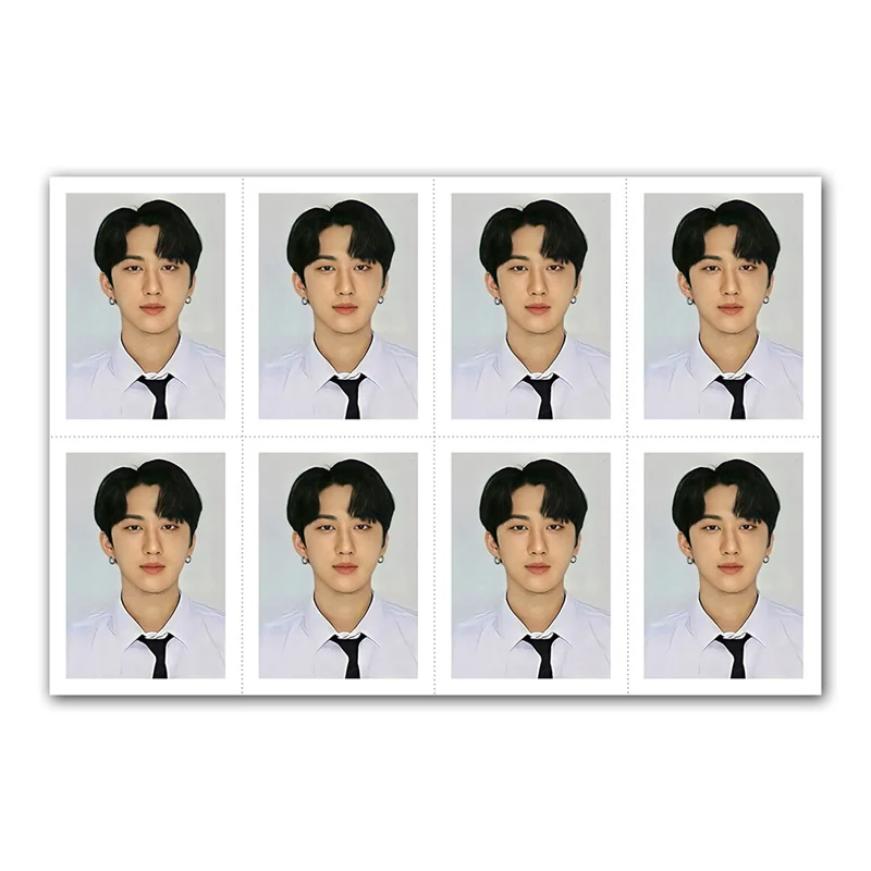 Kpop Group Stray Kids with the Same CLIO Joint ID PHOTO One-inch Photo SKZ Passport Fan Gift Collection | Канцтовары для офиса и