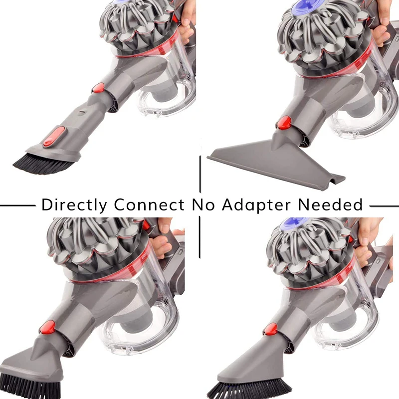 

Brush Attachment Kit for Dyson V8 V7 V10 V11,Vacuum Cleaner Accessories Including Mattress Cleaner,Combination Tool