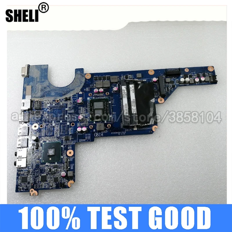 

Материнская плата SHELI для HP G4 G6 G7 G4-1000 G6-1000, Процессор: I3-370M 655990-001 645521-001 DAR18DMB6D1