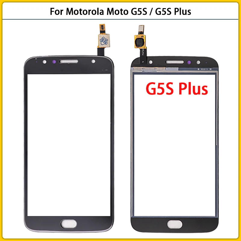 New For Motorola Moto G5S XT1791 XT1792 Touch Screen Panel Digitizer Sensor Plus Touchscreen Front Glass Lens Replace | Мобильные