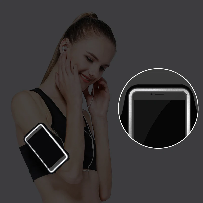 Сумка для бега спортивный чехол телефона фитнеса женщин держатель мобильного