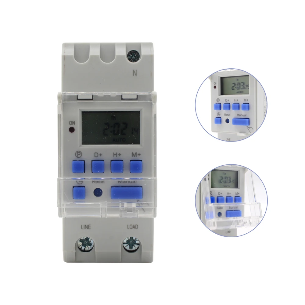 Таймер ManHua MT15 220 В переменного тока 30 А|timer switch time relay|time relayrelay timer |