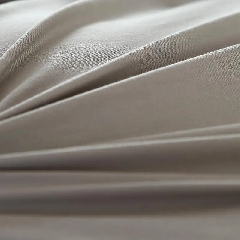 

100% cotton Fitted Sheet non-slip mattress cover Four Corners With Elastic Band Solid color bed cover Multicolor optional