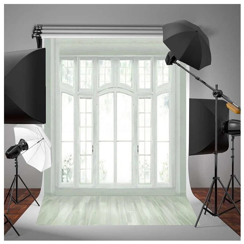 

3x5FT European Window Floor White Art Photography Backdrop Studio Background