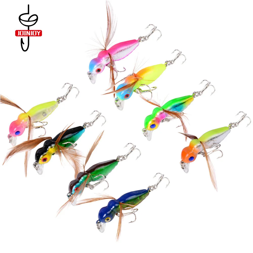 8 цвет рыболовные приманки пчелиная приманка жесткая в форме насекомых Прикормка