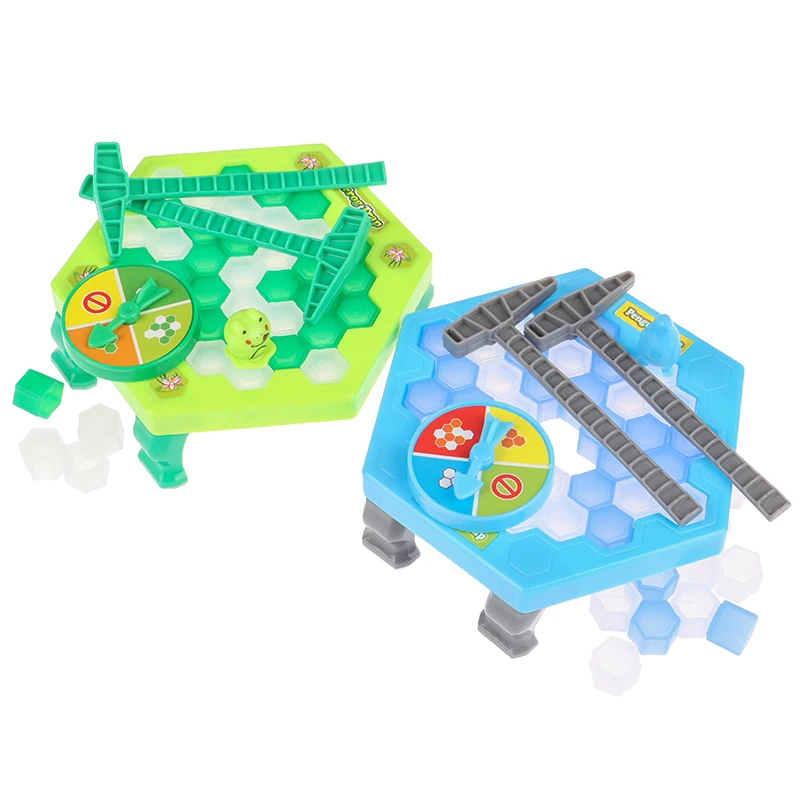 

1 Set Small Save Penguin Trap Ice Breaker Game Block Toys Funny Children Kids Baby Gifts