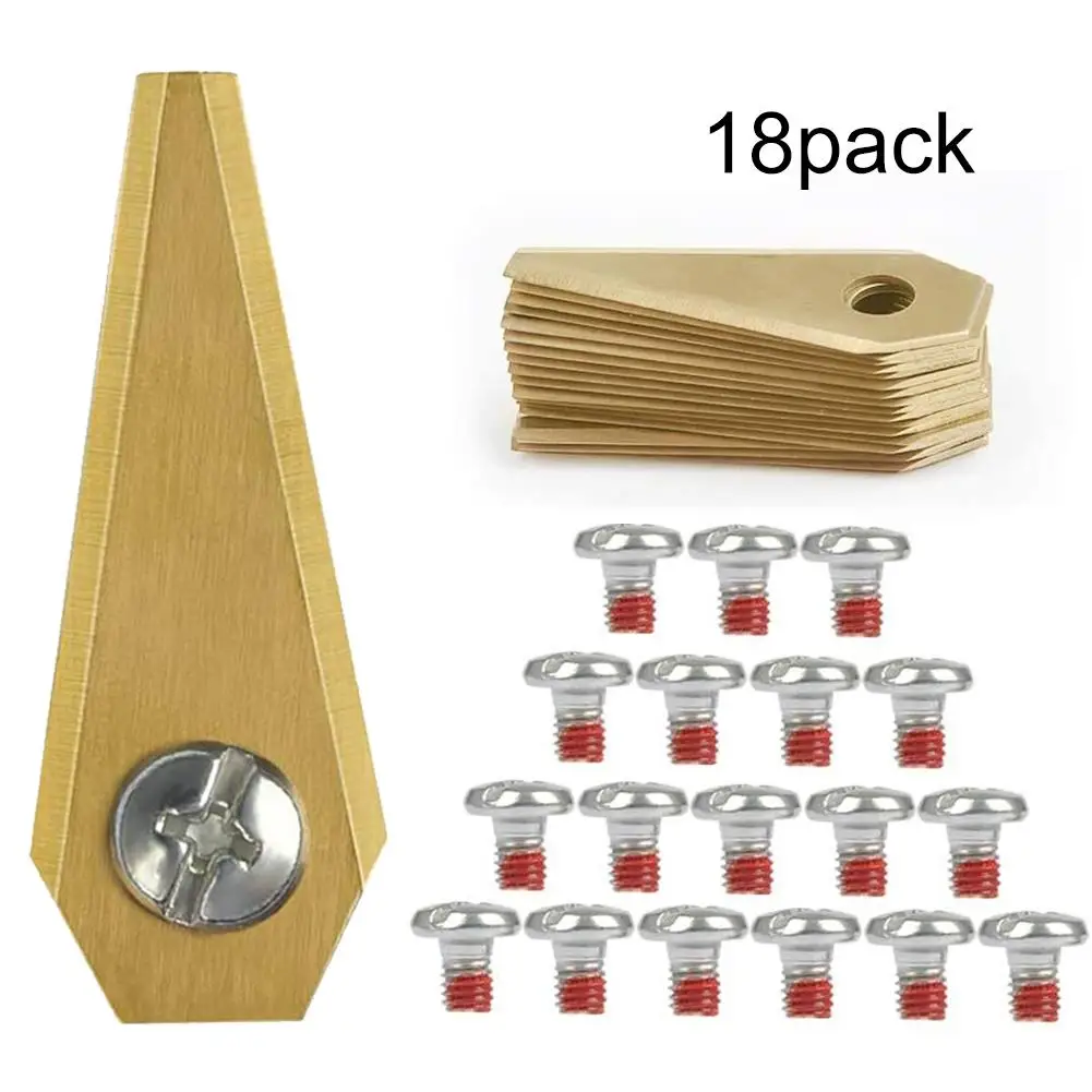 Сменные лезвия для косилки 49*19*1 мм роботизированная косилка прочный резак