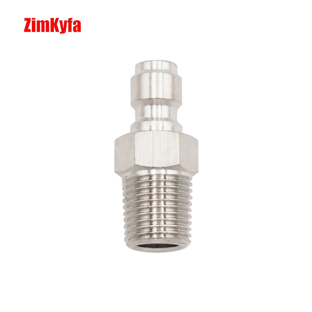 

Paintball PCP Air Rifle Quick Disconnect 8mm Male Quick Head Connection Air Fitting 1/8 NPT