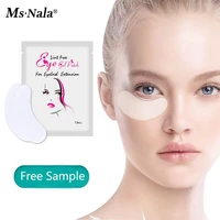 free sample 1 pair eyelash extension patches mink eyelashes makeup tools eye lash gel pads grafting mask