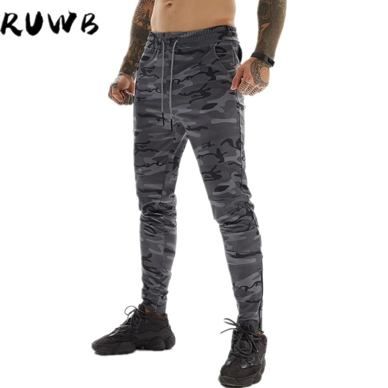 New Design Mens Joggers Casual Pants Streetwear Trousers Male Gym Fitness Jogging Trackpants Fit Sweatpants Men | Мужская одежда