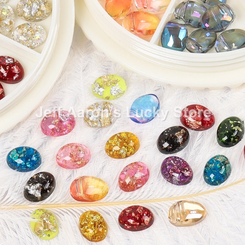 6 Colors Nails Abalone Shell Fragments Texture Natural Sea 3d Charm Nail Art Decoration Rhinestones DIY Beauty Salon Tools | Красота и