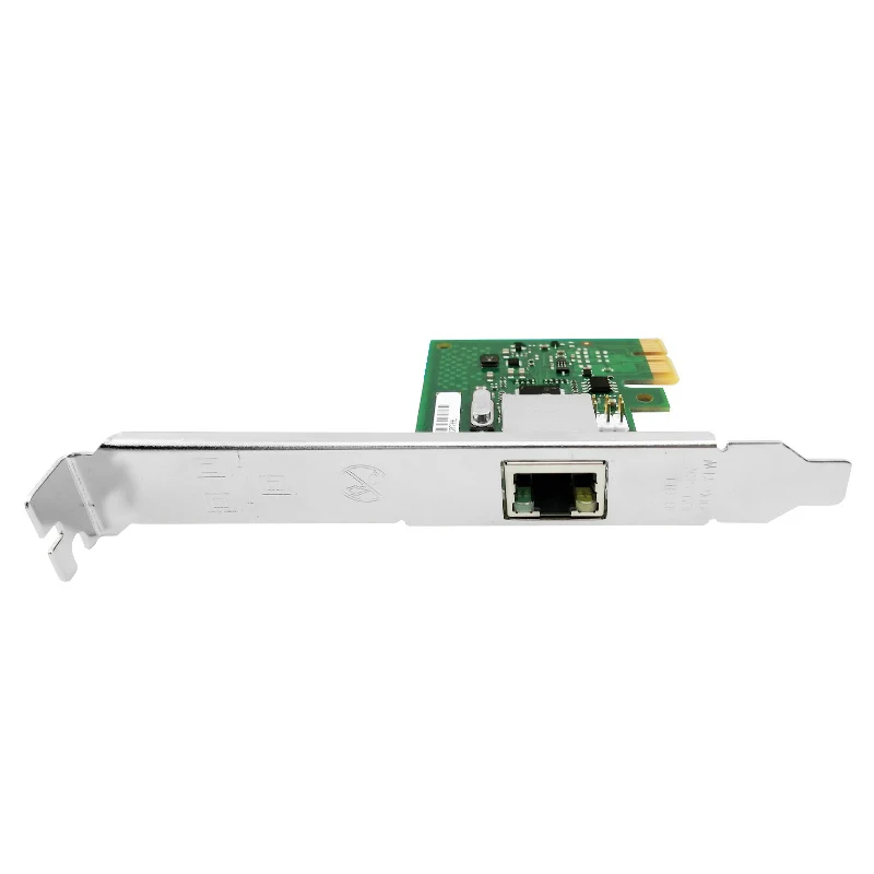 Новый I210-T1 с Intel I210 чип 10 м/100 м/1000 м RJ45 одиночный порт сетевой адаптер по сравнению |
