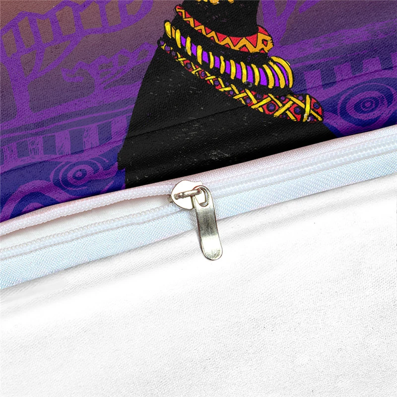 

Africa Series Soft Comfortable Bedding Set 2/3pcs Queen King Size Duvet Cover Pillowcase Home Breathable Bedclothes