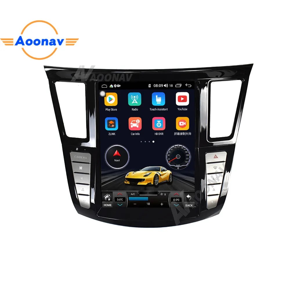 

2 din Android автомобильное Стерео Авторадио Тесла стиль для Infiniti JX35 2011-2013 автомобильное радио мультимедийный плеер GPS