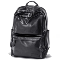2021 waterproof 15 6 inch laptop backpack men leather backpacks for teenager travel casual daypacks mochila male