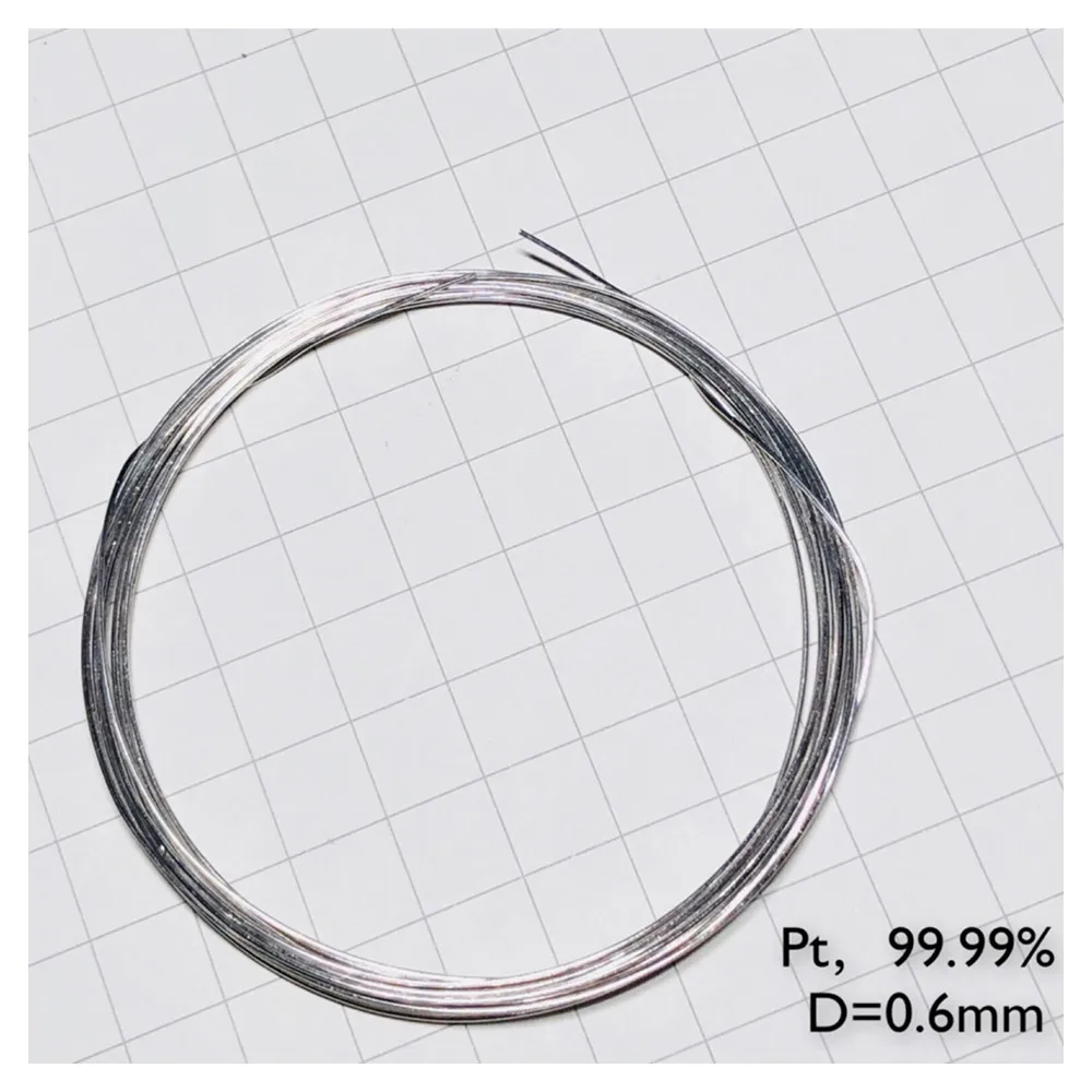 

0.6mm Pt Platinum Wire 99.99% High Purity - Scientific Research Experiment Element Collection Hobby