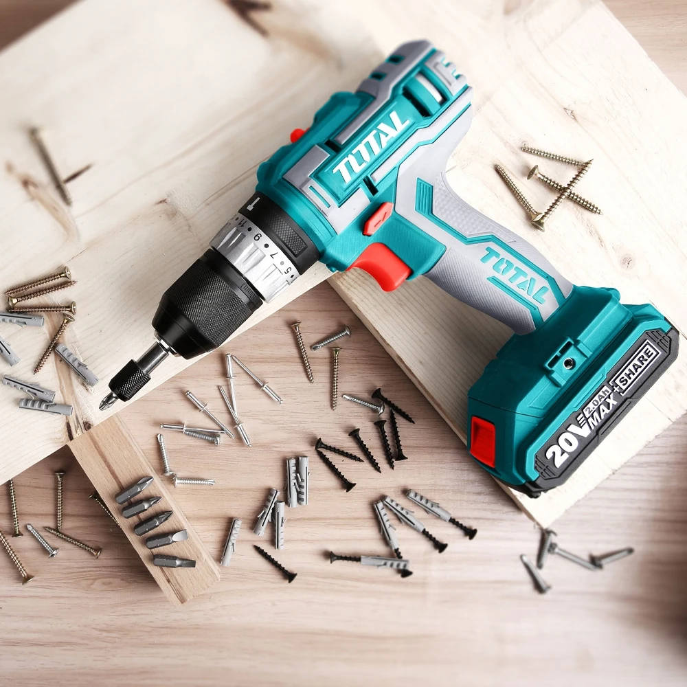 Drill-screwdriver total replaceable battery 20 V 2 AKB | Drilling Machine