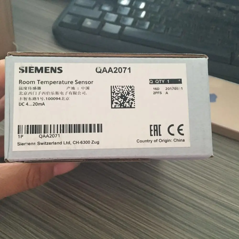

Hot sale QAA2061 QAA2061D QAA2071 Room temperature sensor active Siemens sensors