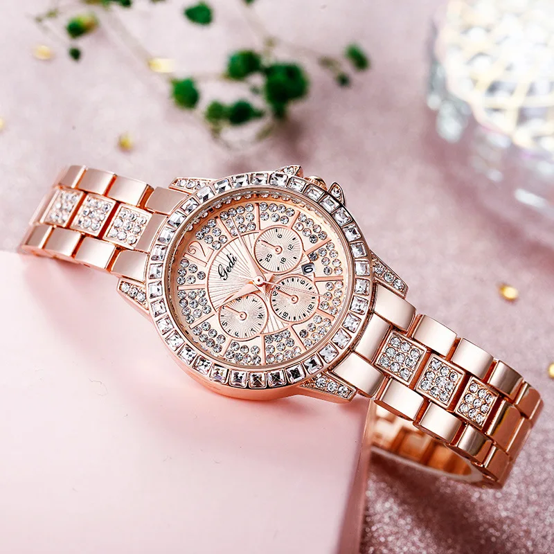 

Women Watches Women Fashion Watch 2020 steel belt watches Ladies Watch Luxury Brand diamond Quartz Wrist Watch Gifts For Women