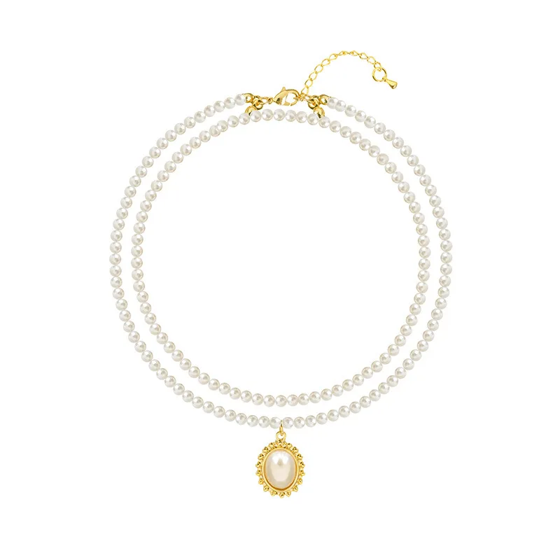 Ожерелье-чокер женское с жемчугом | Украшения и аксессуары